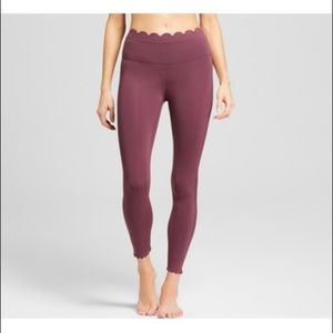 Joylab scalloped leggings bundle (2 leggings!)